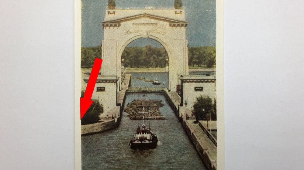 Триумфальные арки шлюзов Волго-Донского канала