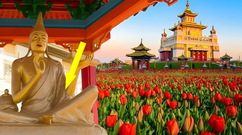 Элиста и её сокровища буддийской архитектуры