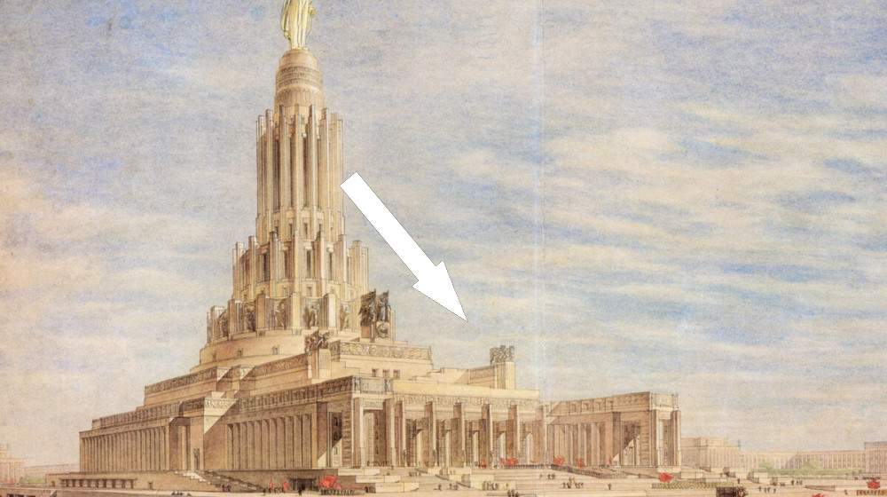 Дворец Советов: архитектурный призрак СССР